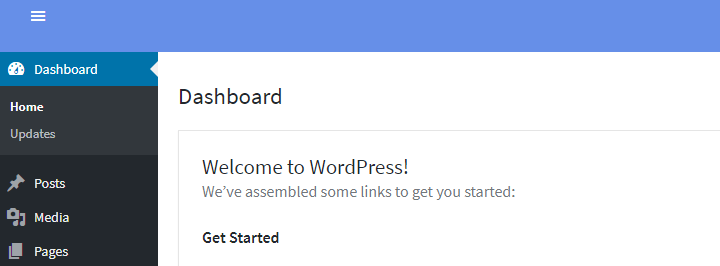 Dashboard themes enable you to completely overhaul your admin area's style.